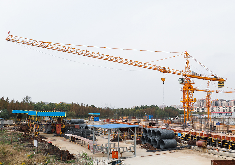 QTZ125 (6015) Topkit Construction Tower Crane 10t Pojemność obciążenia