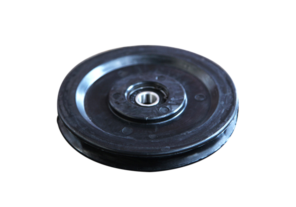 Koło drzwiowe w klatce dźwigowej